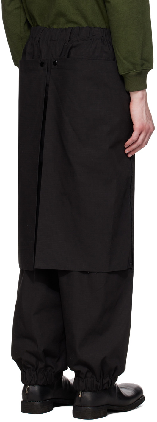 3MAN Black Airbag Trousers