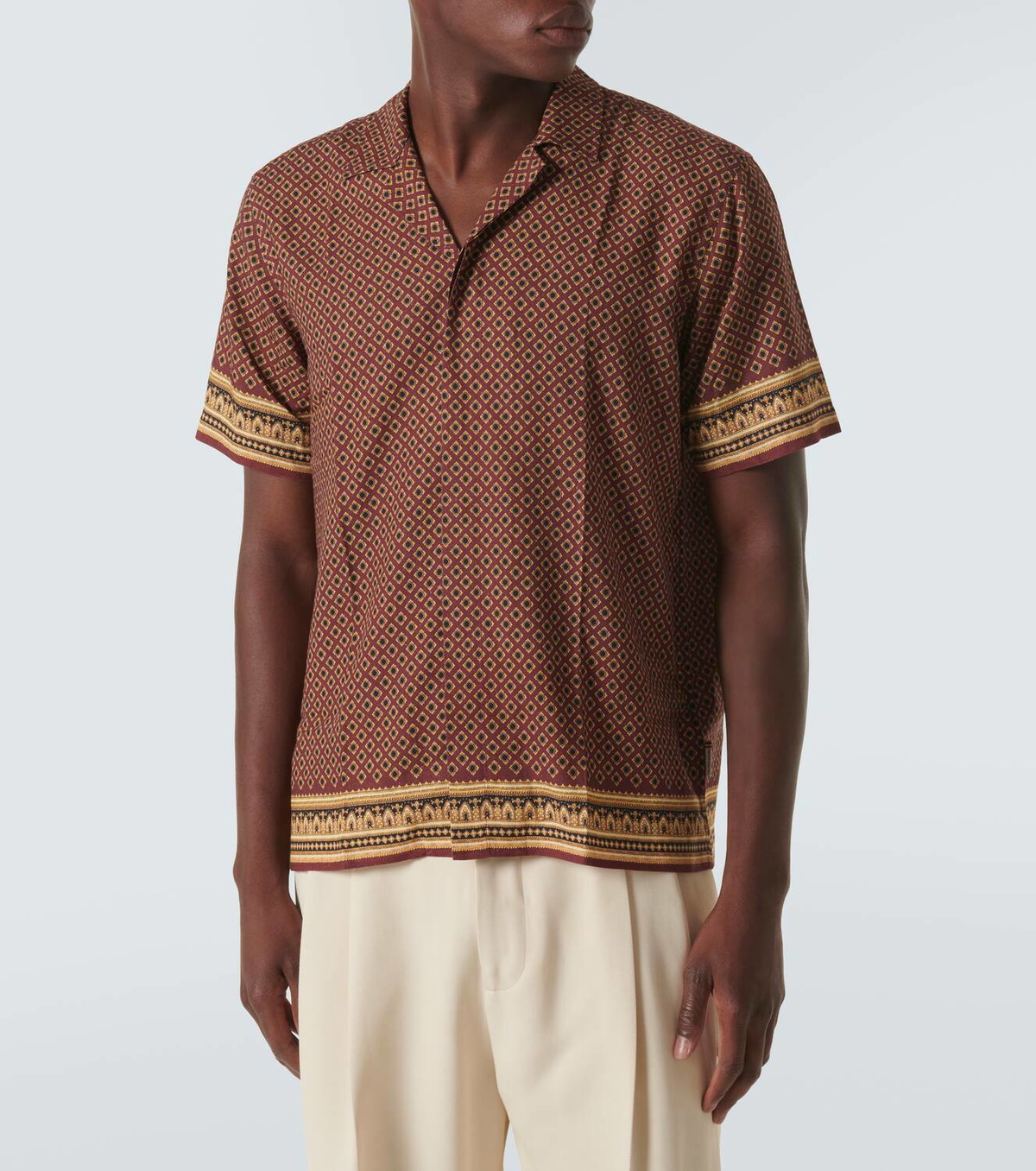 Orlebar Brown Maitan bowling shirt