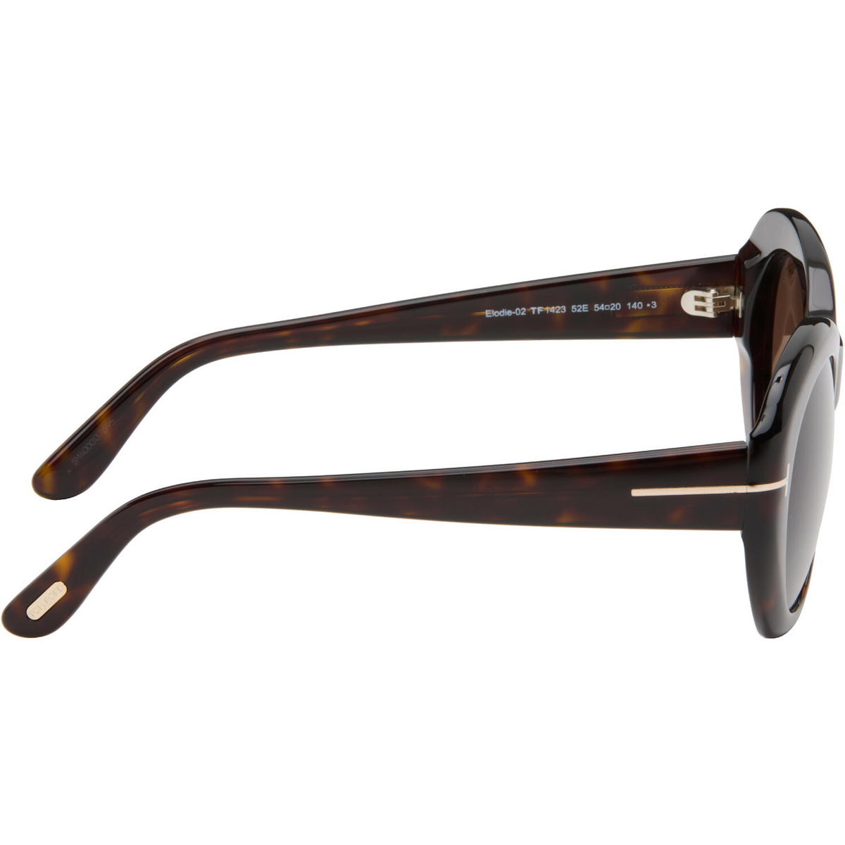 TOM FORD Brown Elodie Sunglasses
