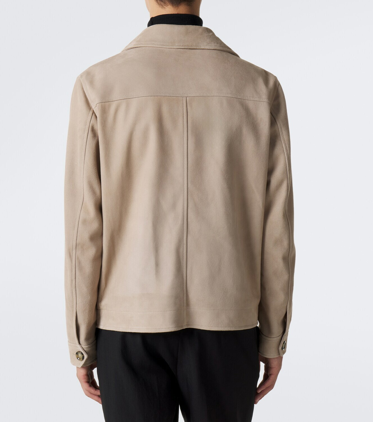 Lardini Suede blouson jacket