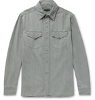 TOM FORD - Denim Shirt - Gray