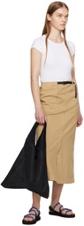 Gramicci Beige Baker Skirt