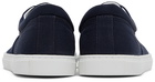 DOPPIAA Navy Aarox/P3703 Low-Top Sneakers