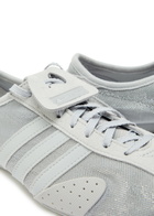 Adidas X Stella Mccartney Sportsmax 76 Metallic-weave Sneakers Grey