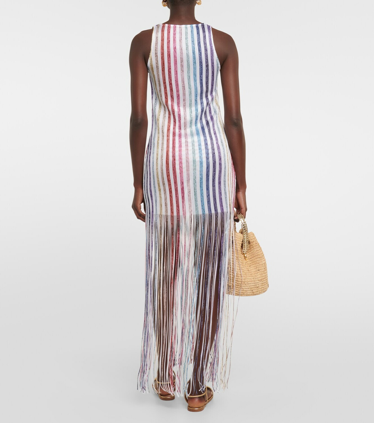 Missoni Mare Striped midi dress