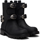 Marc Jacobs Black 'The Kiki Moto' Boots