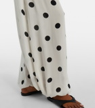 Adriana Degreas Polka-dot balloon pants