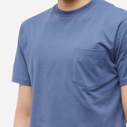 Norse Projects Men's Johannes Standard Pocket T-Shirt in Calcite Blue