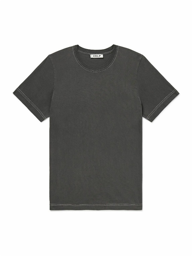Photo: CDLP - Lyocell and Pima Cotton-Blend Jersey T-Shirt - Gray
