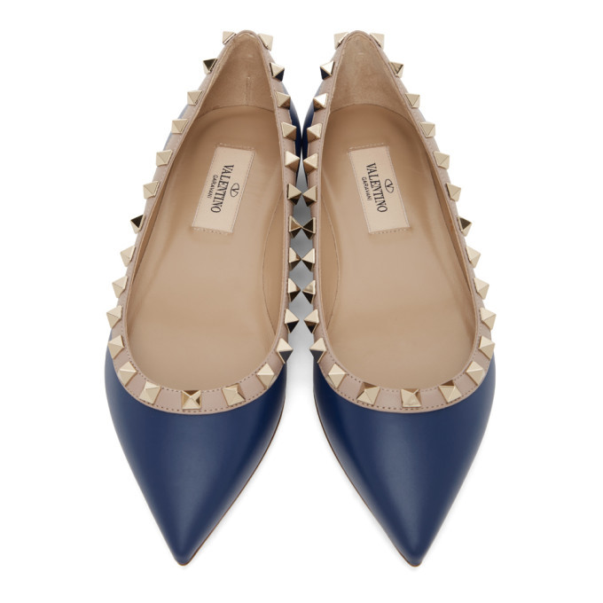 Valentino store flats blue