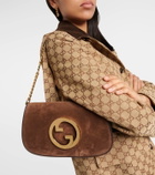Gucci Gucci Blondie Small suede shoulder bag