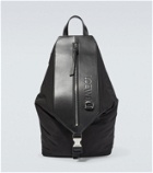 Loewe Leather-trimmed backpack