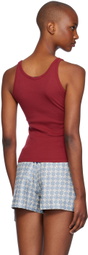 AMIRI Burgundy MA Tank Top
