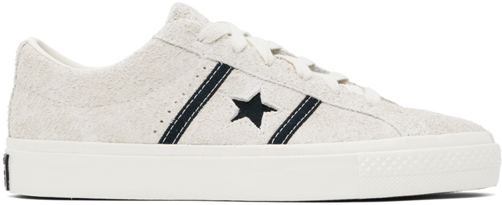 Photo: Converse Taupe One Star Academy Pro Suede Low Top Sneakers