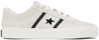 Converse Taupe One Star Academy Pro Suede Low Top Sneakers