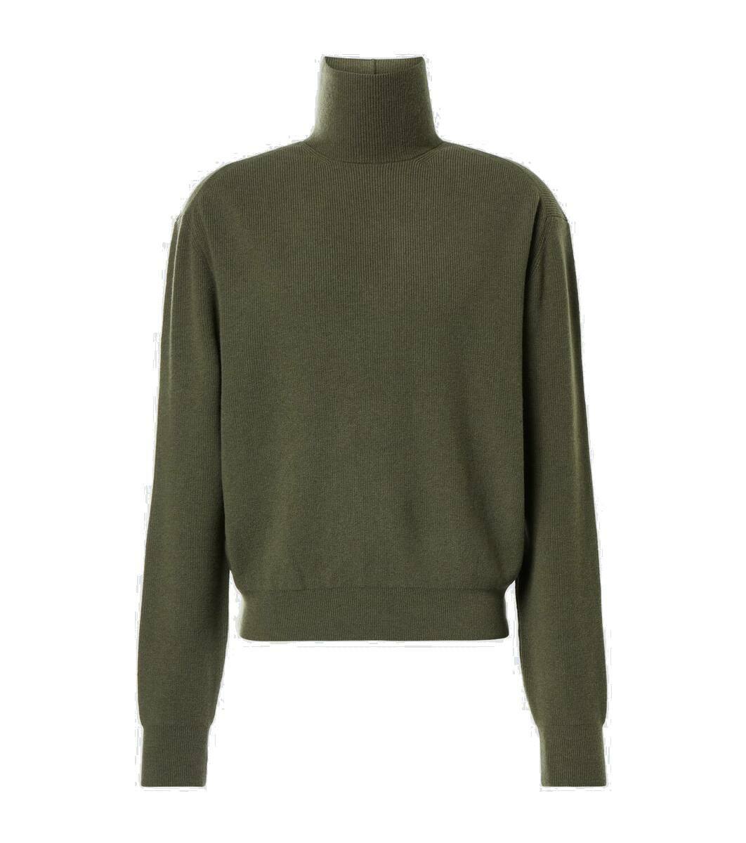 Lemaire Grey Double Layer Turtleneck Lemaire