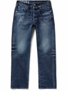 Visvim - Social Sculpture Slim-Fit Straight-Leg Distressed Jeans - Blue