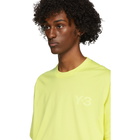 Y-3 Yellow Logo T-Shirt