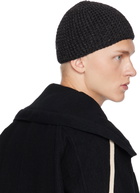 Jan-Jan Van Essche Black #7 Beanie