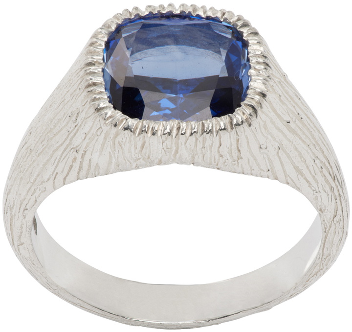 Photo: Bleue Burnham Silver Nature Smiles Ring