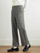 Valentino Garavani - Straight-Leg Prince of Wales Checked Wool Suit Trousers - Gray