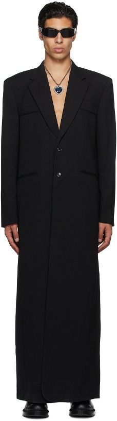 Photo: VETEMENTS Black 2.0 Long Tailored Coat
