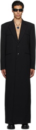 VETEMENTS Black 2.0 Long Tailored Coat