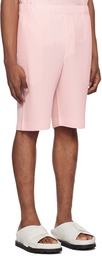 HOMME PLISSÉ ISSEY MIYAKE Pink Monthly Color May Shorts