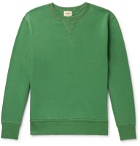 Bellerose - Fleece-Back Cotton-Jersey Sweatshirt - Green