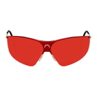 Marine Serre Red Gentle Monster Edition Visor Sunglasses
