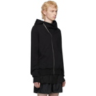 Rick Owens Black Champion Edition Mountain Hoodie