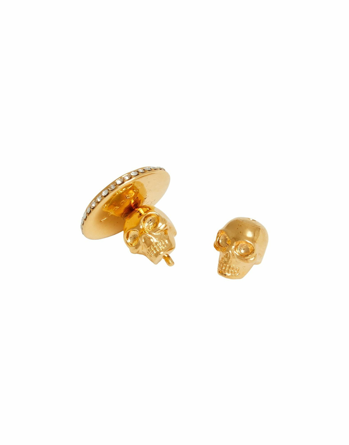 Mcqueen Womens Earrings in Gold