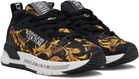 Versace Jeans Couture Black Barocco Sneakers