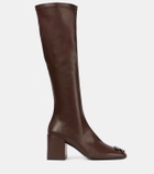 Courrèges Reedition faux leather knee-high boots