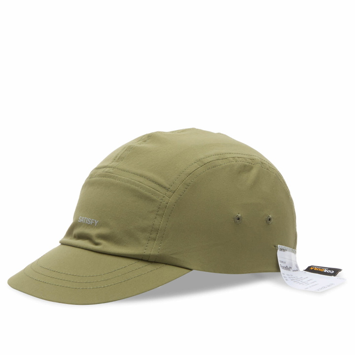 Photo: Satisfy Peaceshell Cordura Trail Cap in Tea 