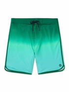 Outerknown - Tasty Scallop Mid-Length Printed Recycled-Shell Swim Shorts - Green