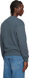 Maison Kitsuné Blue Dressed Fox Comfort Sweatshirt