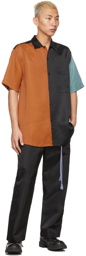 Song for the Mute Multicolor Avenue D’Ivry Colorblocked Oversized Shirt