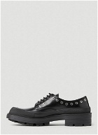 Alexander McQueen - Eyelet Derby Shoes in Black