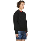 Dsquared2 Black 24-7Star Sweatshirt