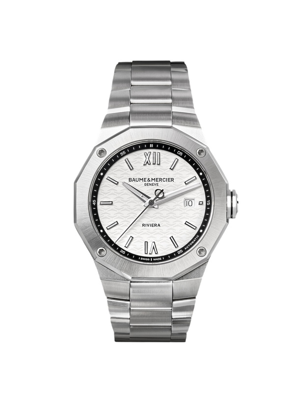 Photo: Baume & Mercier - Riviera Automatic Stainless Steel Watch, Ref. 10829