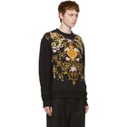 Versace Jeans Couture Black Versailles Print Sweatshirt