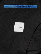 Paul Smith - Double-Breasted Linen-Blend Blazer - Black