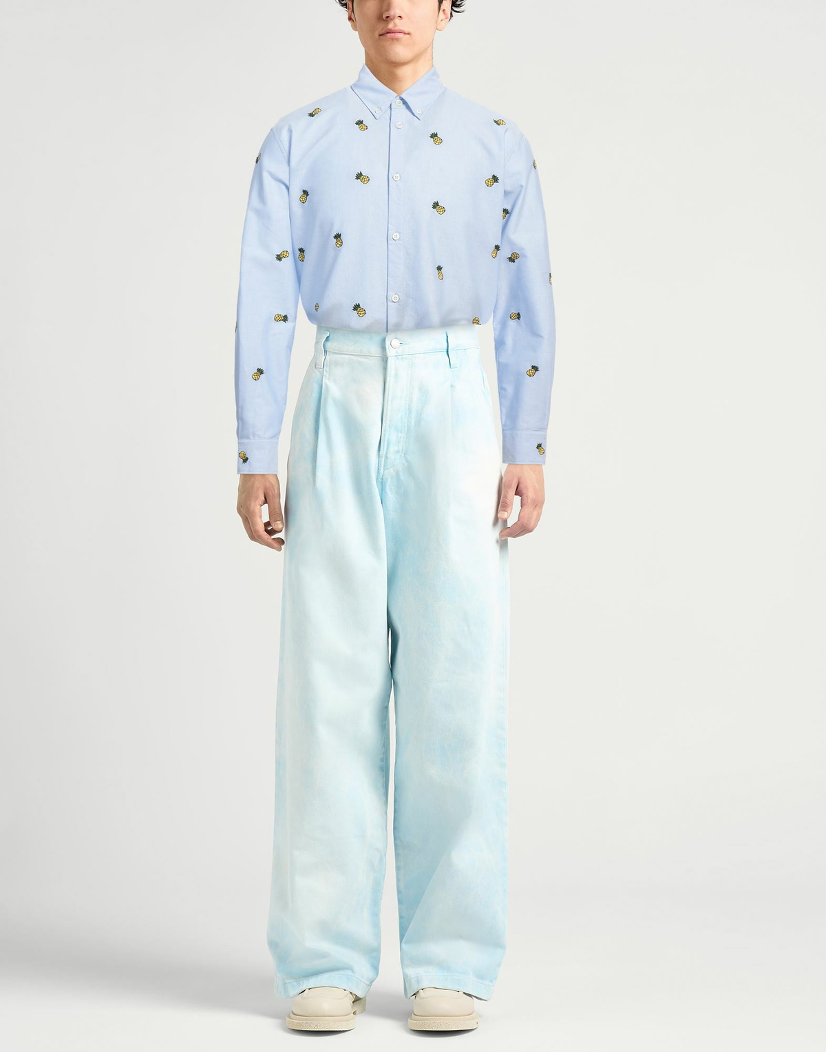 Dsquared2 Mens Shirt Light in Blue