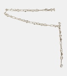 Alessandra Rich Embellished chain belt