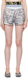 Praying Gray Underwear Shorts