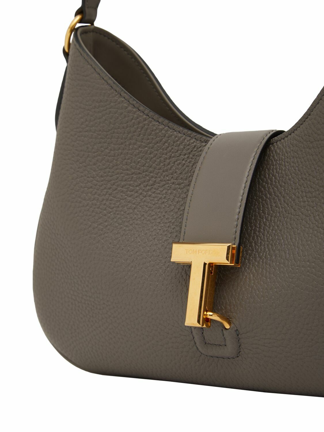 TOM FORD Medium Monarch Grain Leather Bag