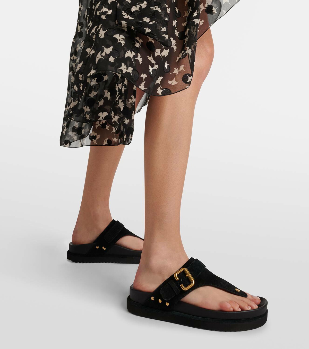サンダル・ミュール CHLOE Pastel Light-Blue Tpu Chlo?? Jelly Thong Sandals Jelly TPU sandals CHLOÉ pour femme | NET-A-PORTER