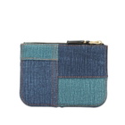 Comme des Garçons Wallet SA8100DP Denim Pocket Wallet in Blue Denim 