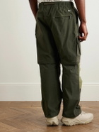 Nike - ACG Smith Summit Straight-Leg Convertible Nylon-Blend and CORDURA® Cargo Trousers - Green